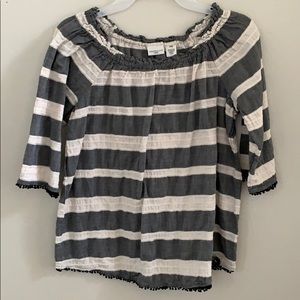 Off the shoulder blouse